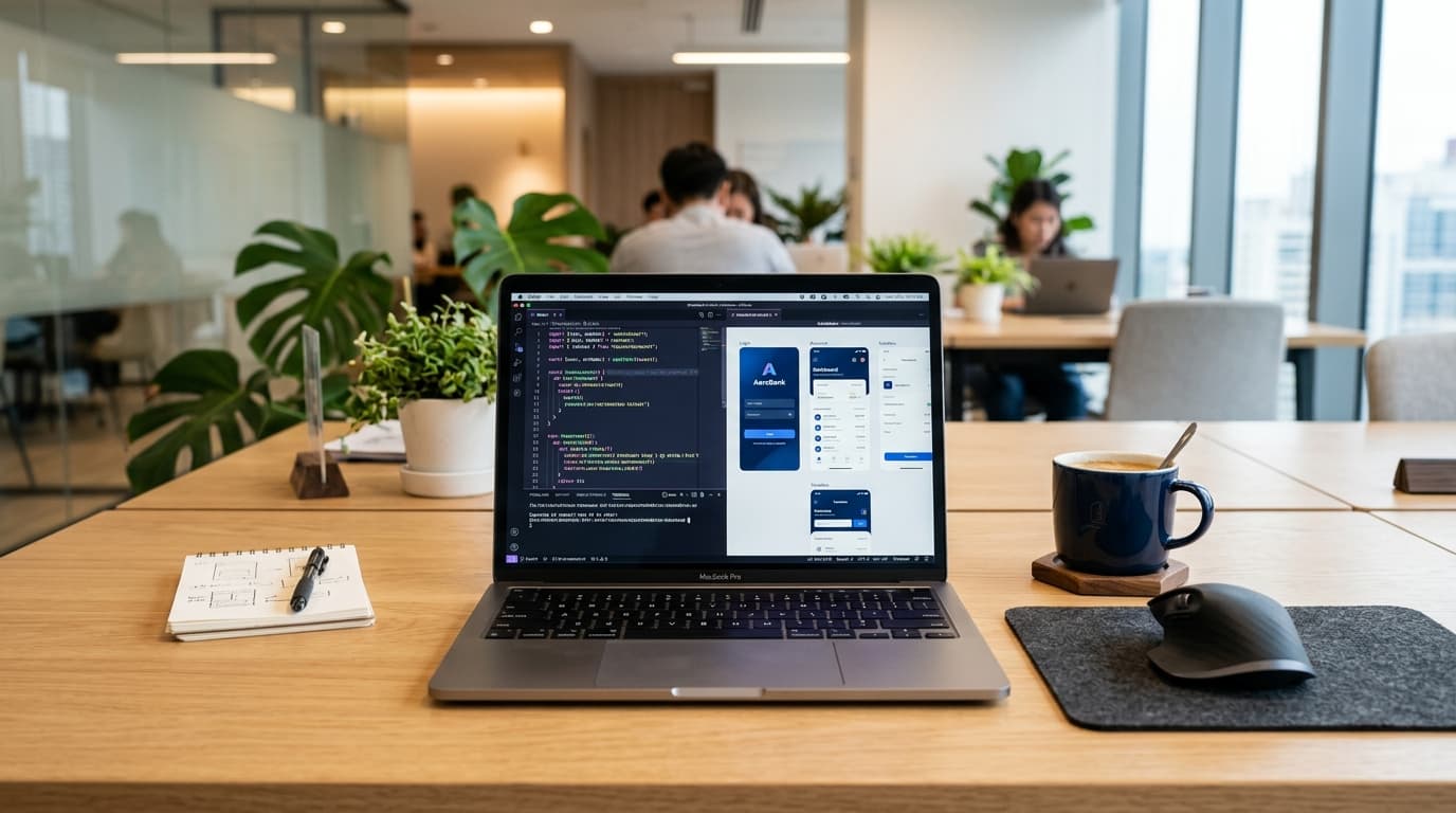 Web & Mobile App Development Background